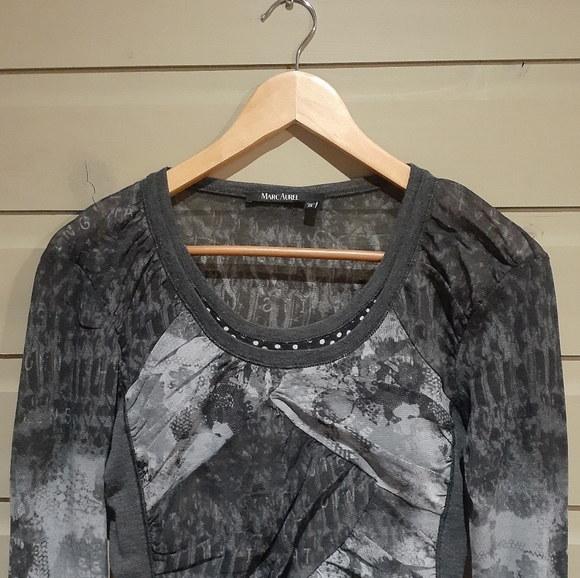 Marc Aurel Women's LS Top Size EU 38 - Picture 2 of 6